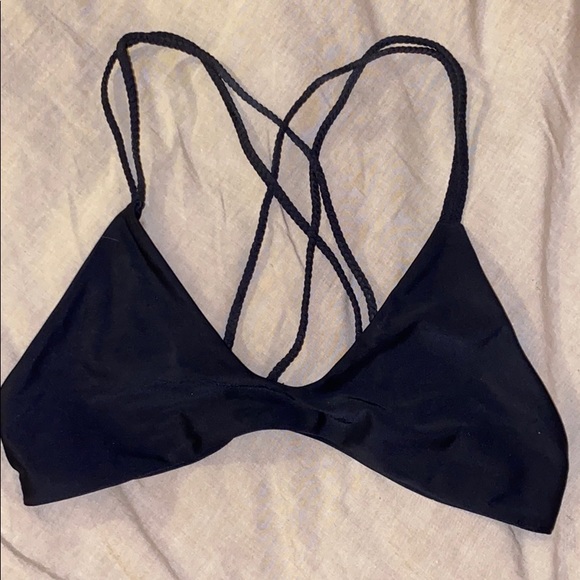Stone Fox Swim Indie Top in Black - Picture 3 of 4